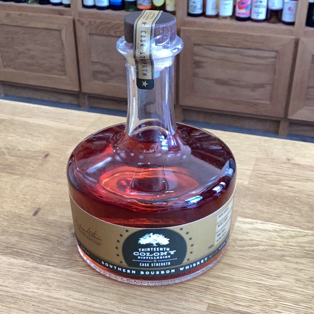 Thirteenth Colony Distillery - Cask Strength Southern Bourbon Whiskey