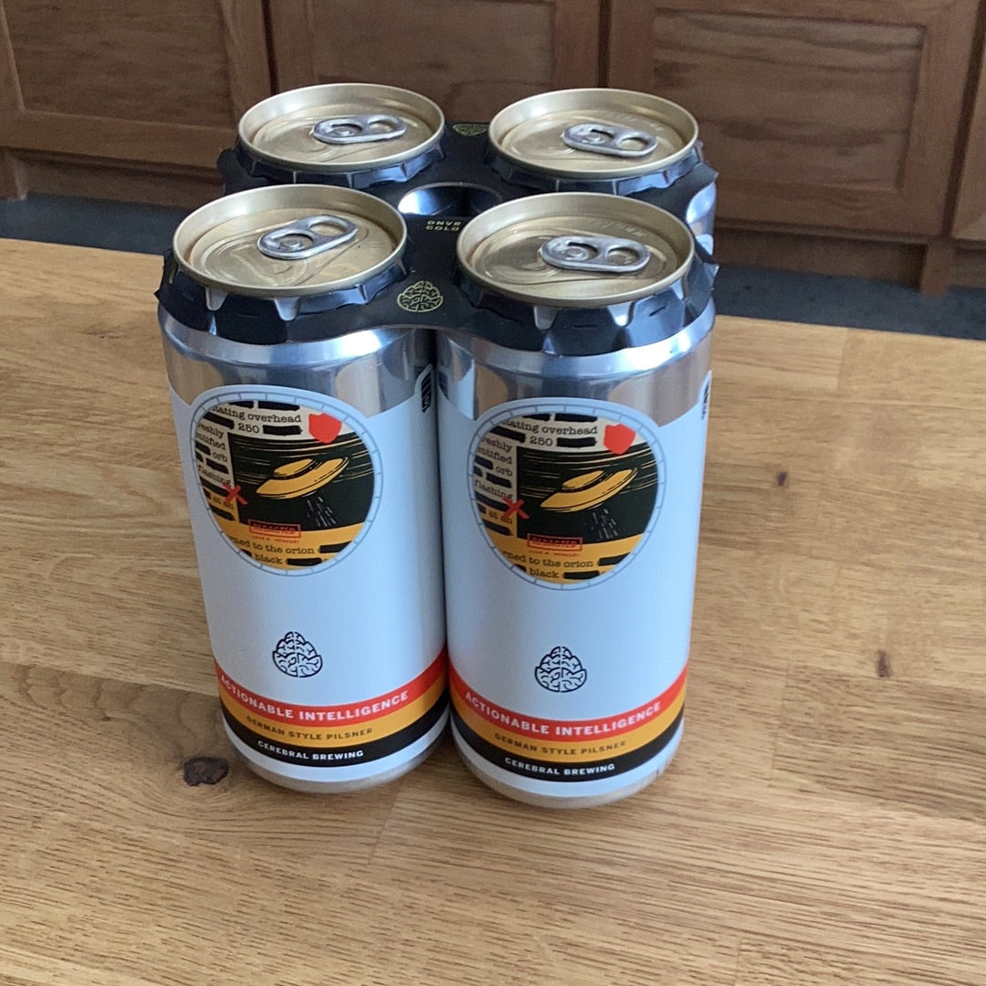 Cerebral Brewing - Actionable Intelligence