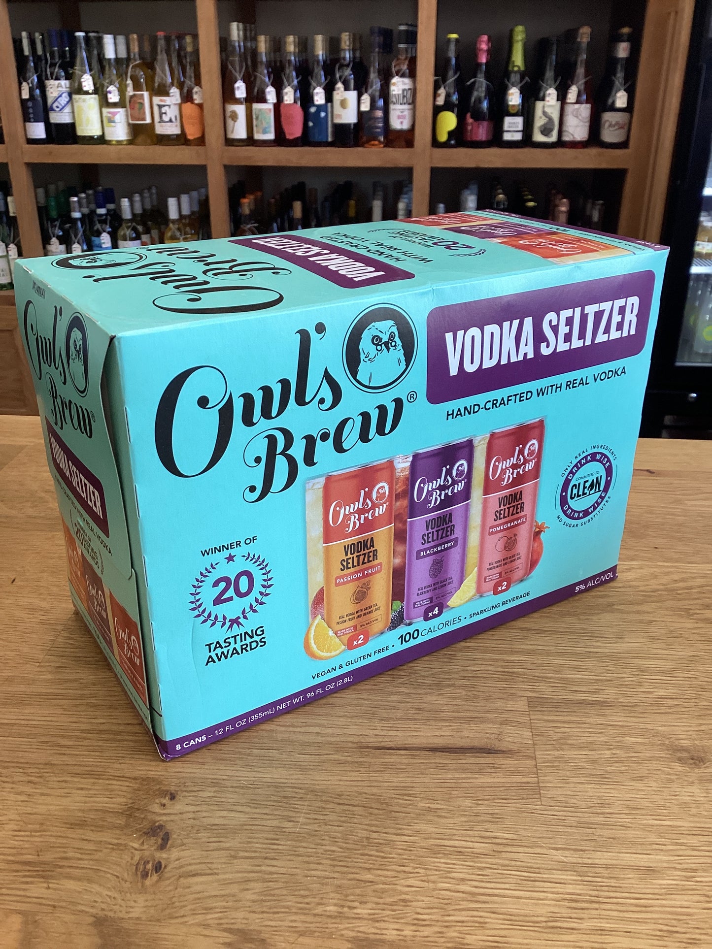 Owls Brew Real Tea & Vodka Variety Pack
