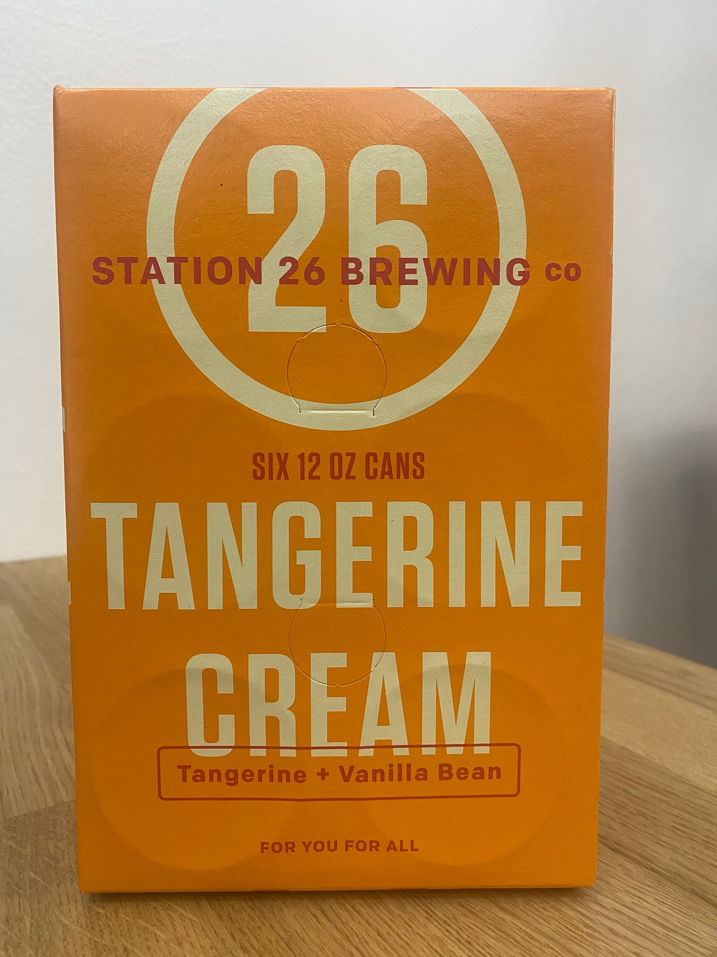 Station 26 Brewing Co. - Tangerine Cream Ale
