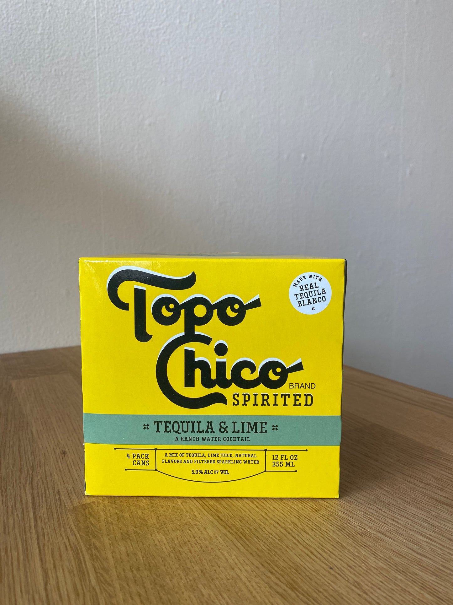 Topo Chico Spirited - Tequila & Lime