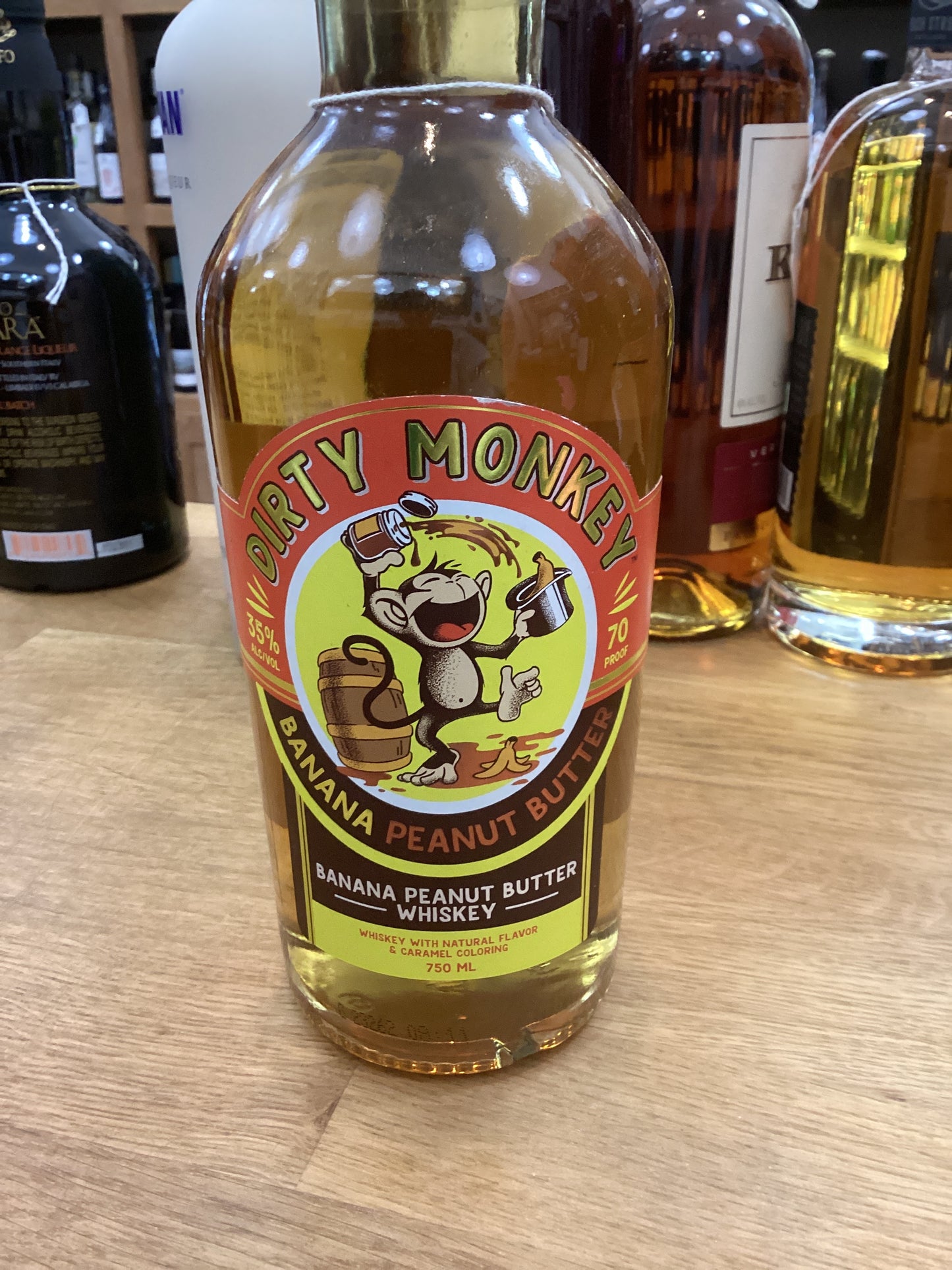Dirty Monkey - Banana Peanut Butter Whiskey