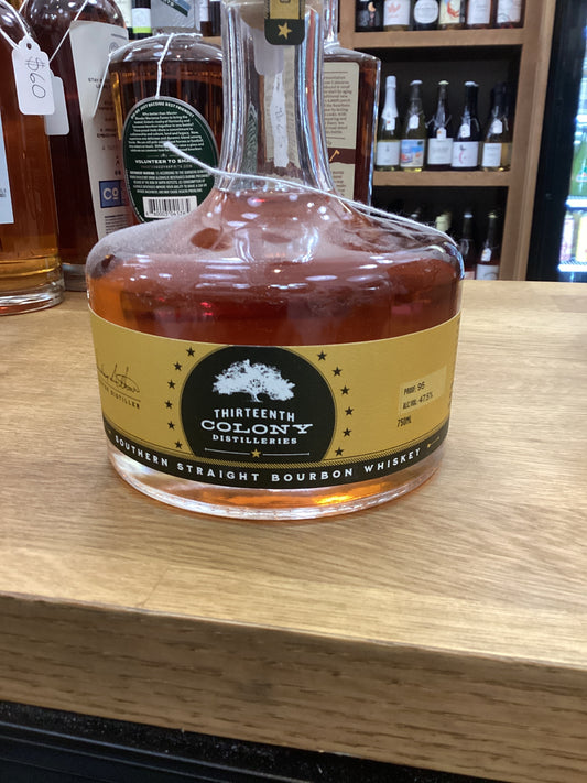 Thirteenth Colony Distillery - Southern Straight Bourbon