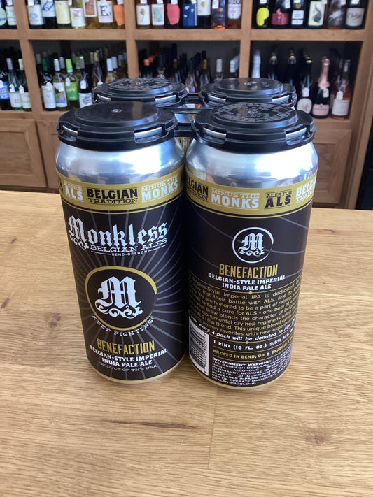 Monkless Belgian Ales - Benefaction