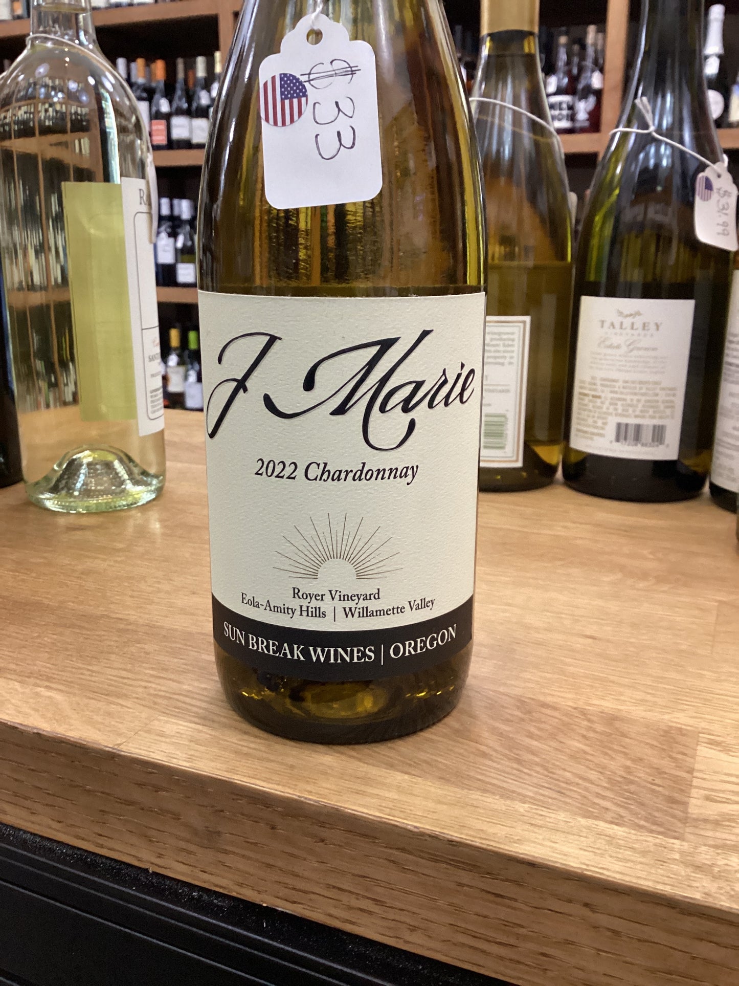 Sun Break Wines - 'J Marie' Chardonnay 2022