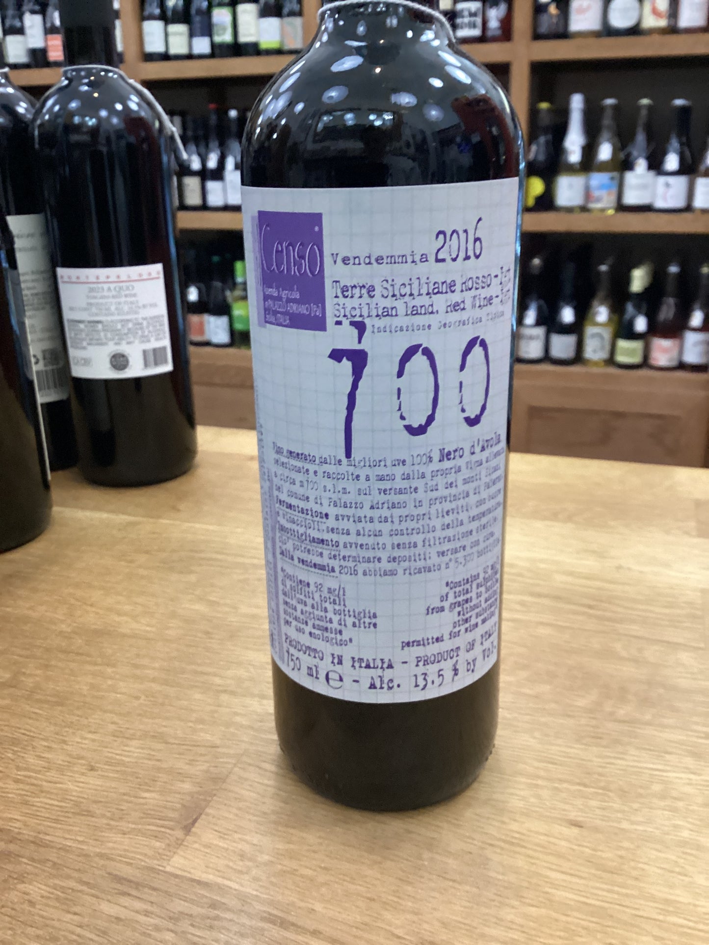 Il Censo - Terre Siciliane Rosso Vendemmia 2016