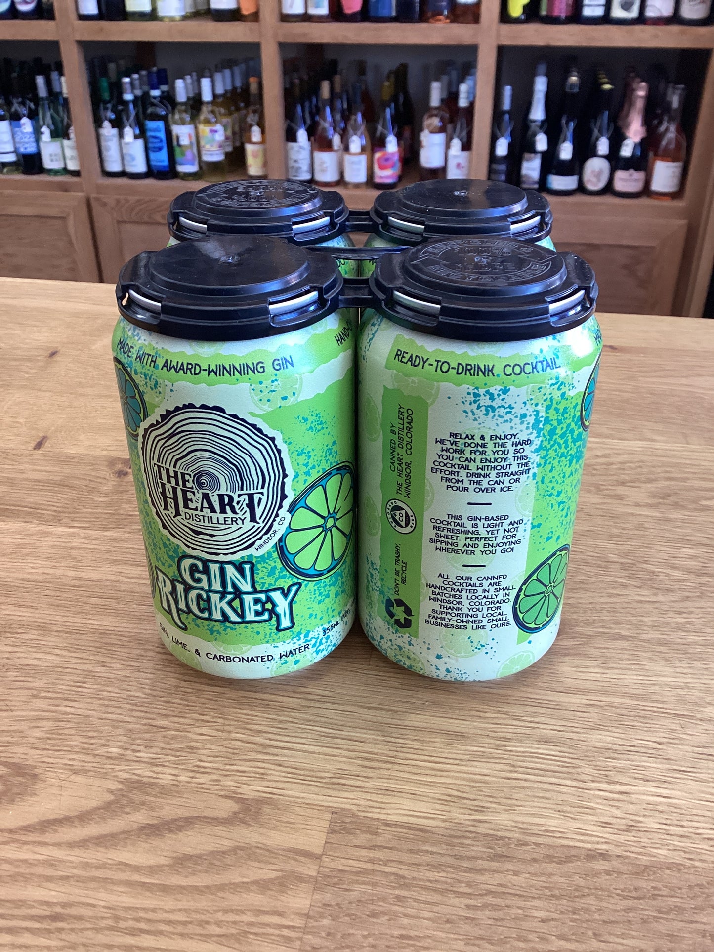 Heart Distillery - Gin Rickey Canned Cocktail