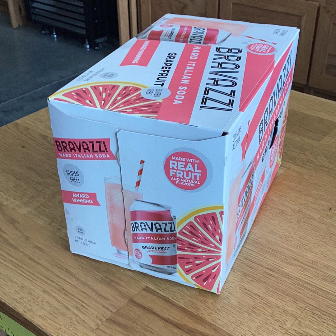 Bravazzi - Grapefruit Hard Soda