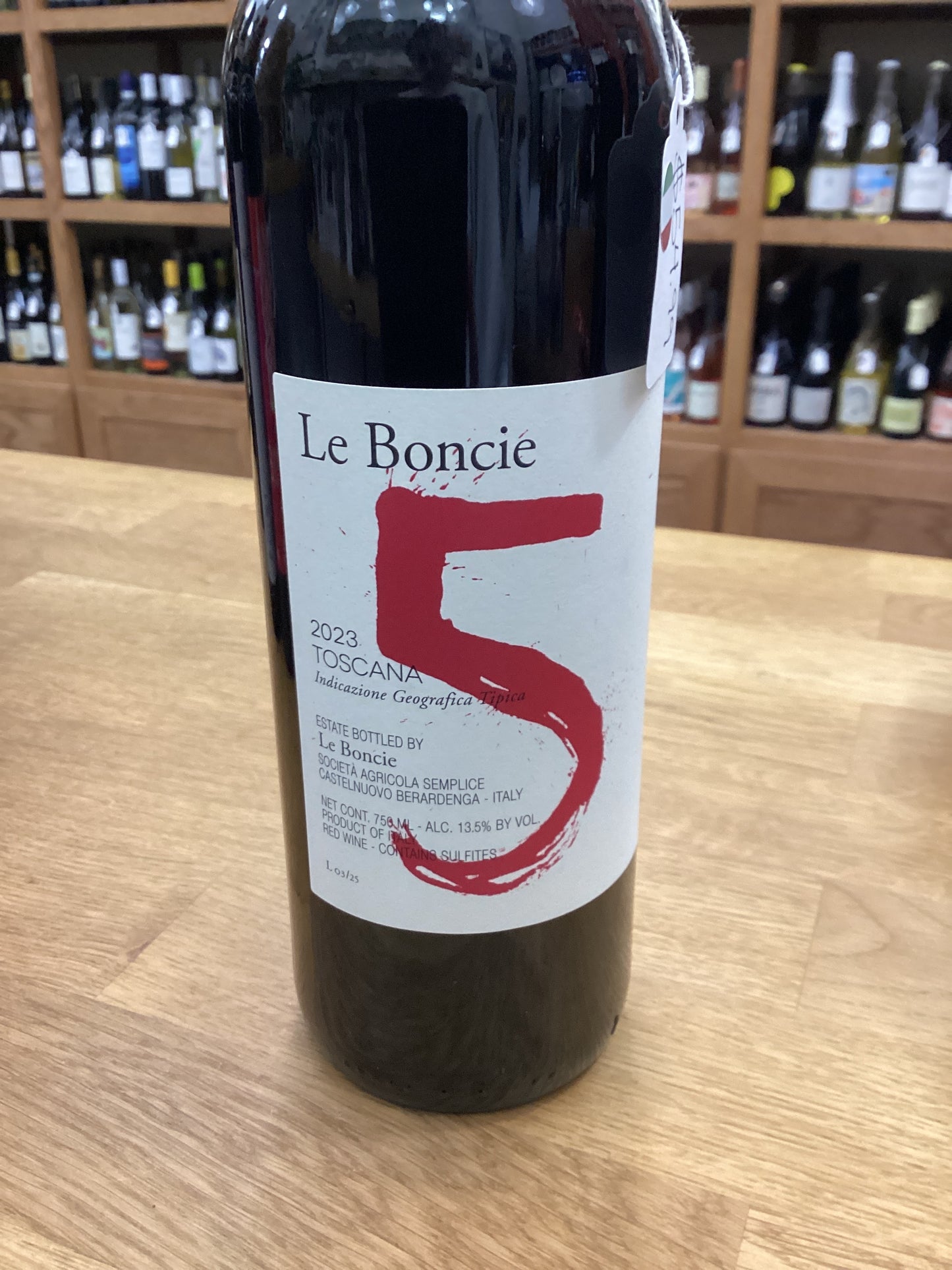 Podere Le Boncie - 'Cinque' Toscana Rosso 2023
