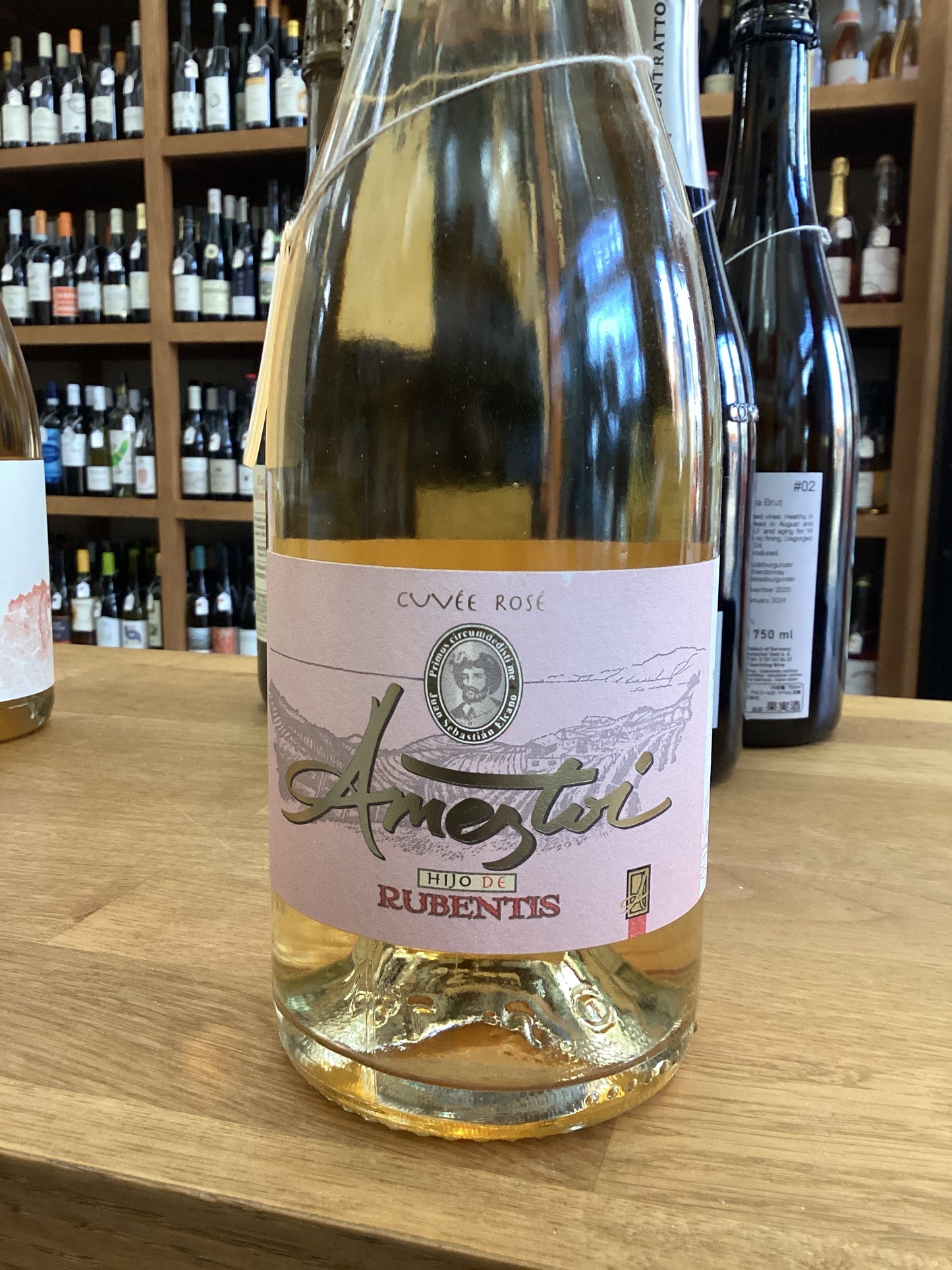 Ameztoi - 'Hijo De Rubentis' Sparkling Txakolina Rose 2017