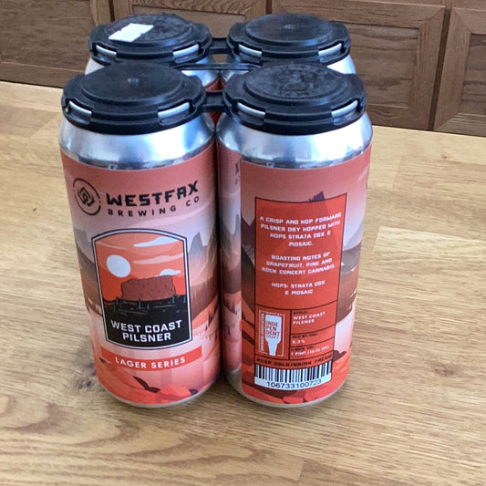 Westfax Brewing Co - Lager Series West Coast Pilsner