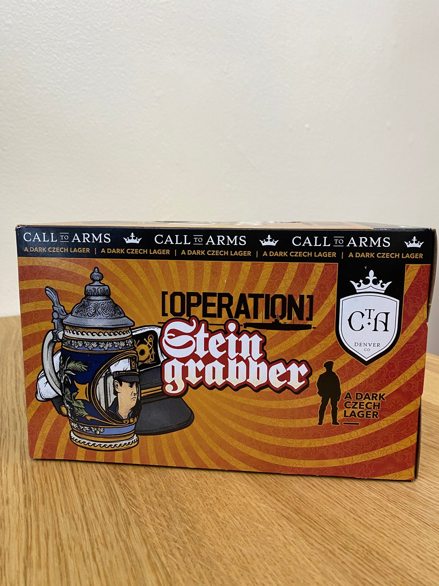 Call To Arms Brewing Company - Operation Steingrabber Dark Czech Lager