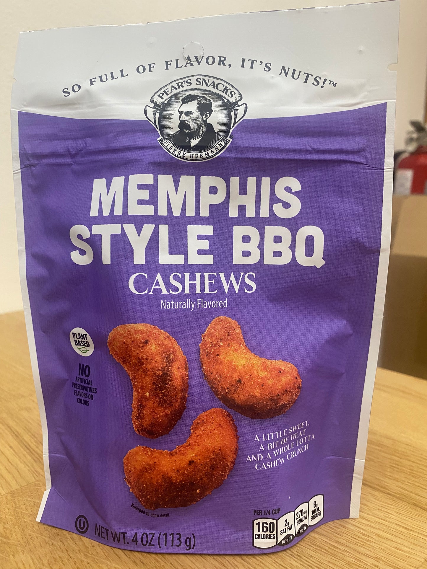 Pear's Snacks - Memphis BBQ Cashews