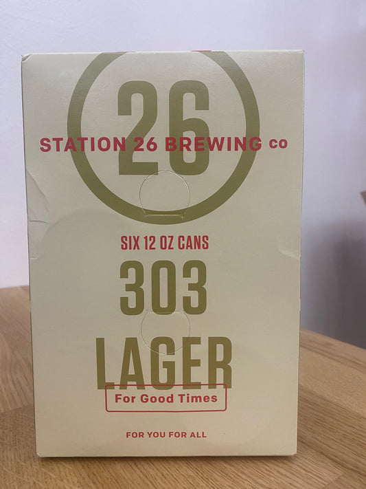 Station 26 Brewing Co. - 303 Lager