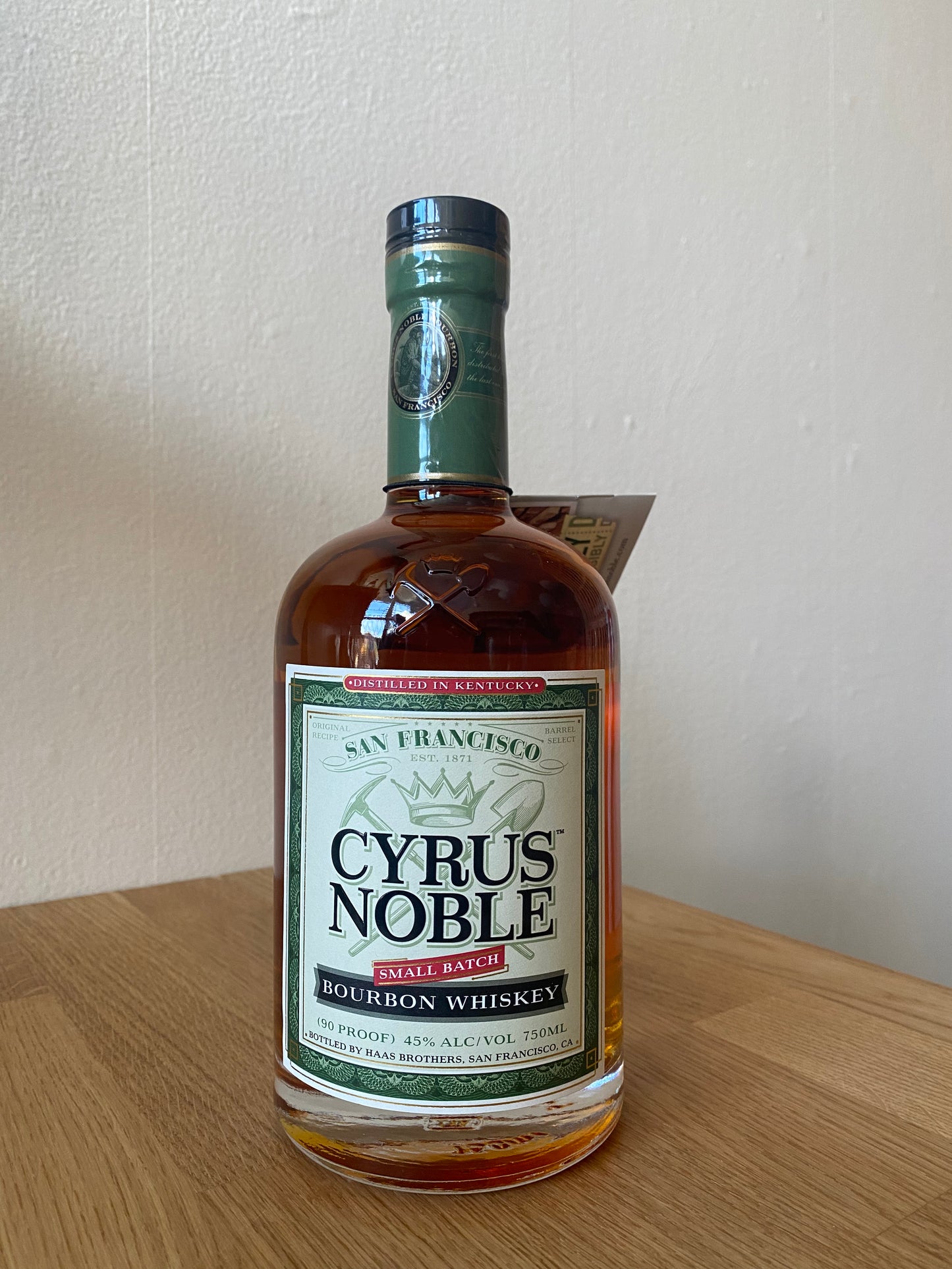 Cyrus Noble - Small Batch Bourbon Whiskey
