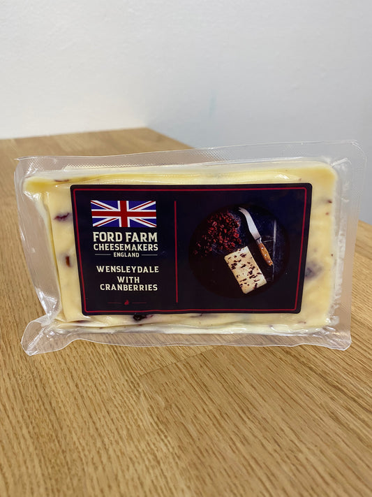 Ford Farm Cheesemakers - Wensleydale with Cranberries